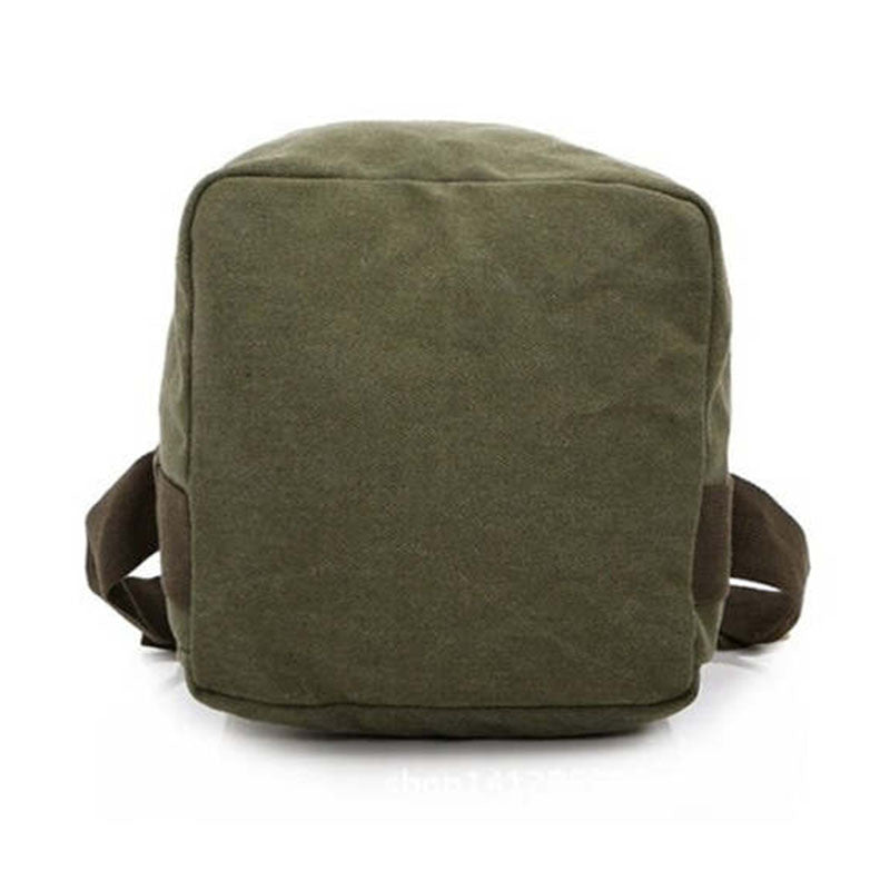 Multifunctional Military Canvas Army Bucket Bag Backpack bmb