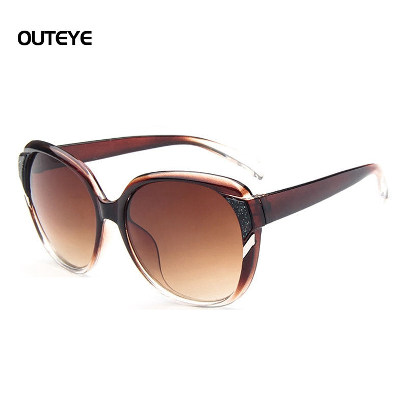 Large Frame Style Brand Design Sunglasses for Women