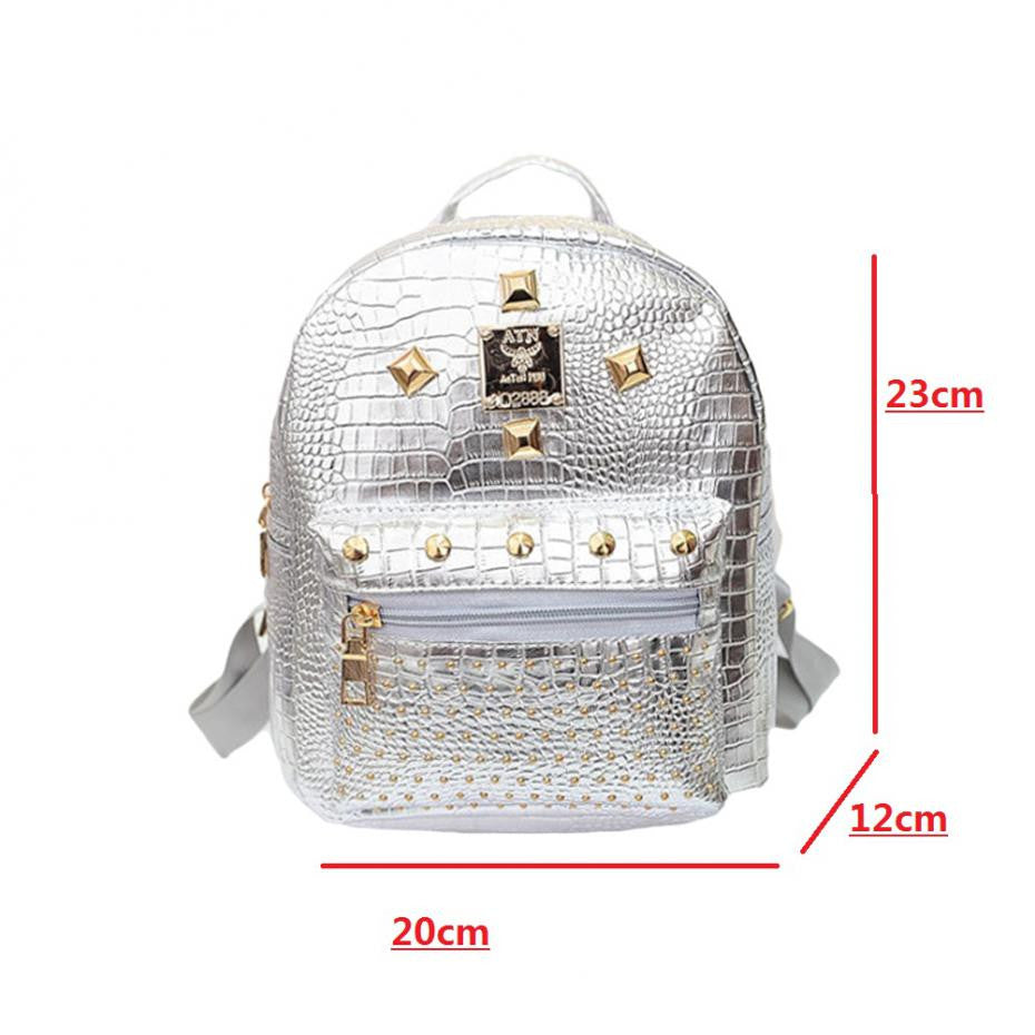 Mini Rivets Backpack For Women bwb
