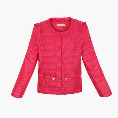 Candy Color Winter Women Jacket Outerwear