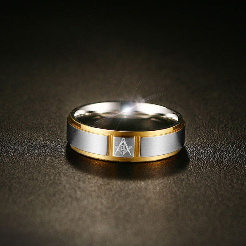 Masonic Rings High Quality Wedding Bands Jewelry for Men mj-