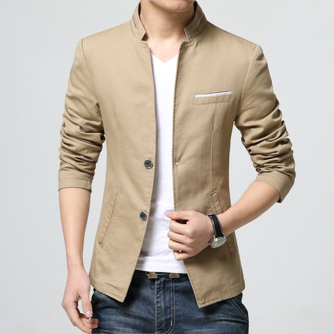 Two Button Slim Casual Blazer for Men