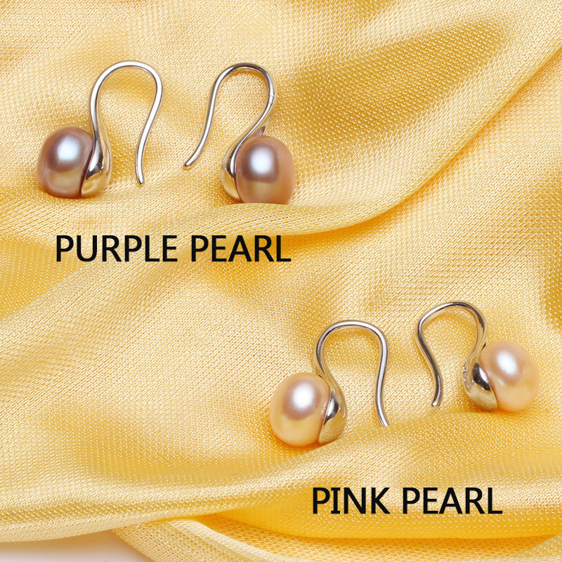 Hot Sale Natural Pearl Earrings With Freshwater AAAA Pearl
