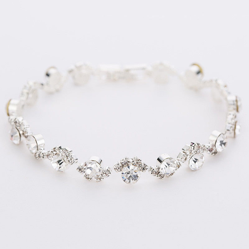 Clear Diamond Bracelets For Women