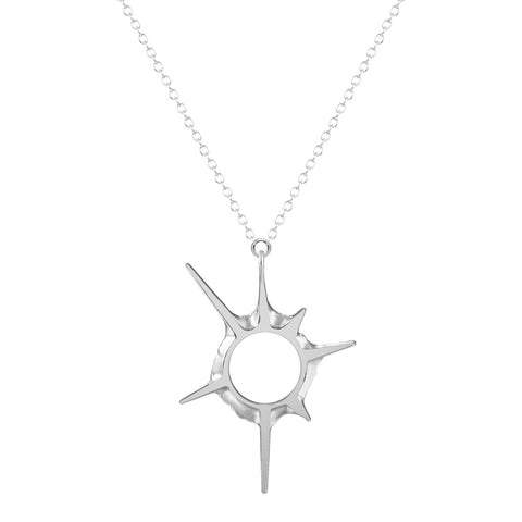 Solar Eclipse Sun Rays Universe Star Pendants And Necklace