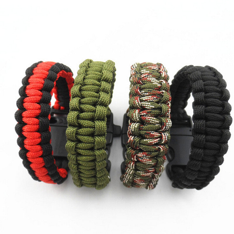 Hiking Survival Parachute Cord Bracelets mj-