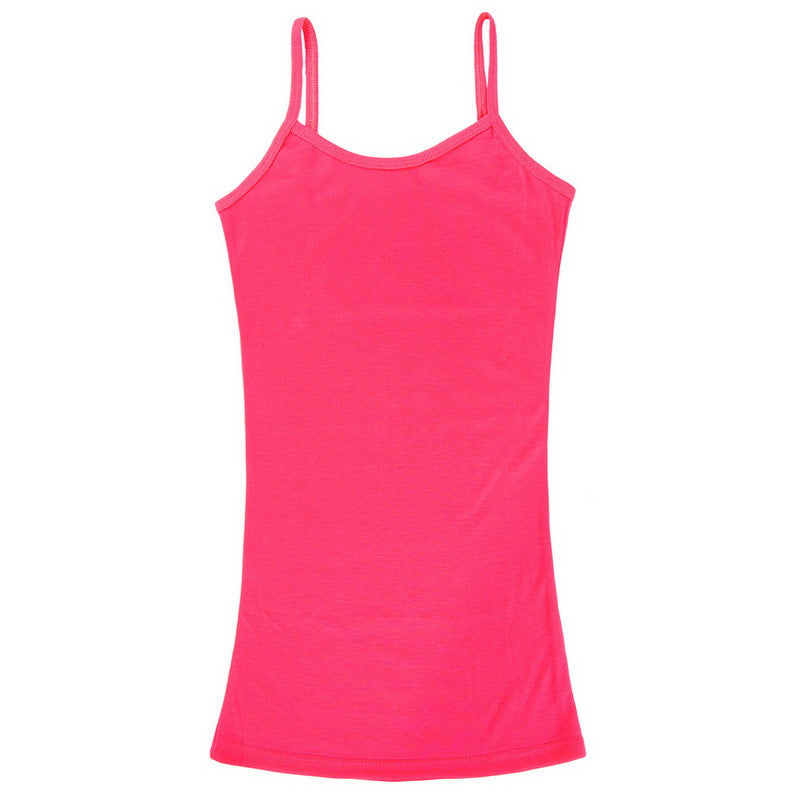 Slim Sleeveless Casual Camis Candy Color Tank Tops