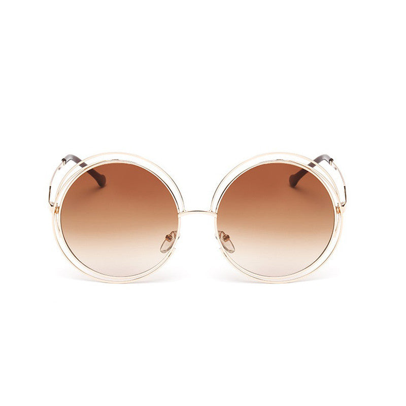 Brand Designer Round Sunglasses for Women