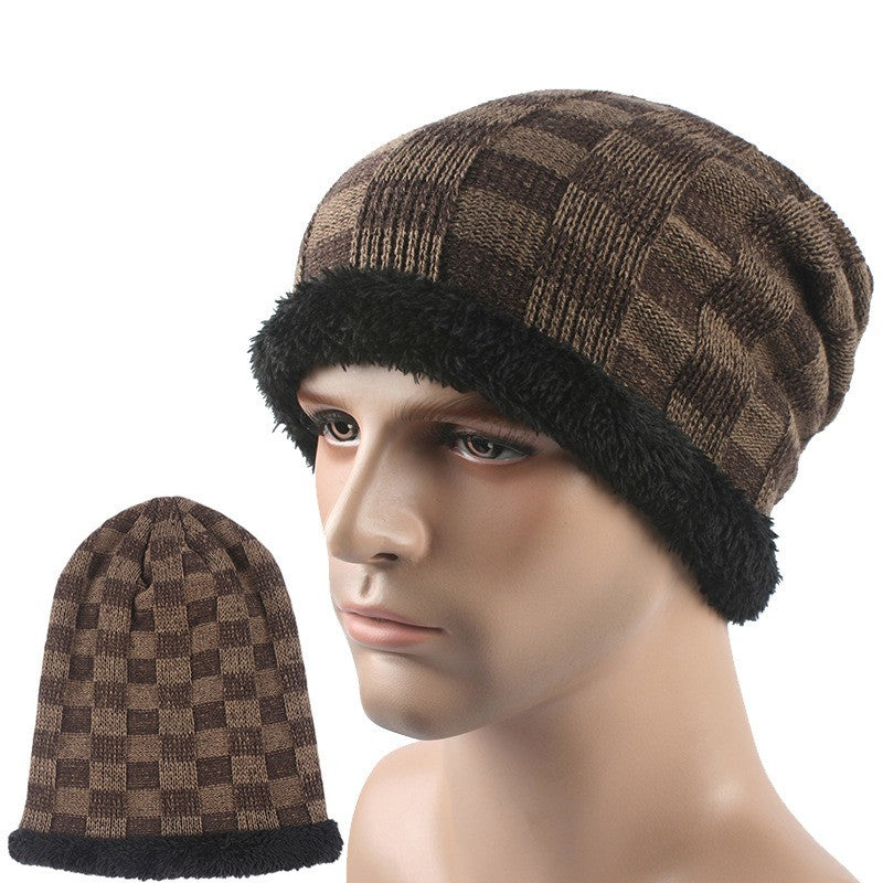 Bonnet Thick Warm Cap Knitted Outdoor Ski Unisex Hat