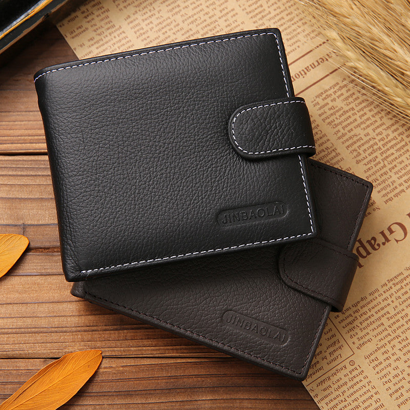 Vintage Genuine Leather Wallet For Men