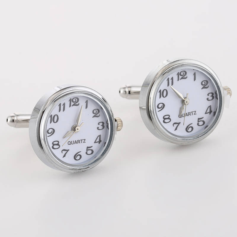 Real Watch Real Clock With Battery Tourbill Machine Mechanical Cufflinks