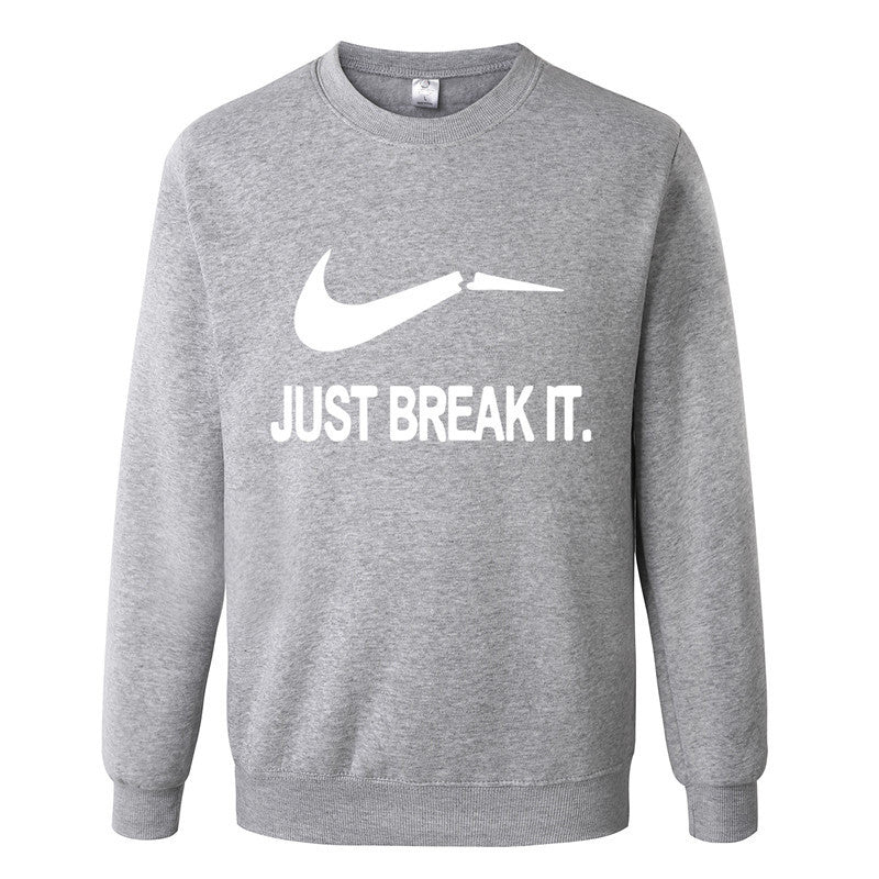 Fashion 'Just Break It' Printed Sweatshirts for Men