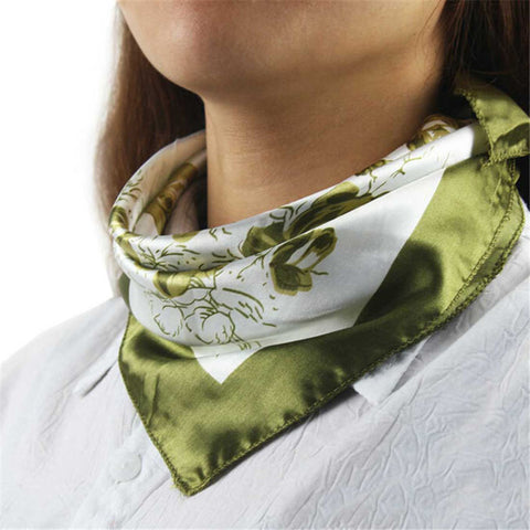 Satin Silk Square Scarves