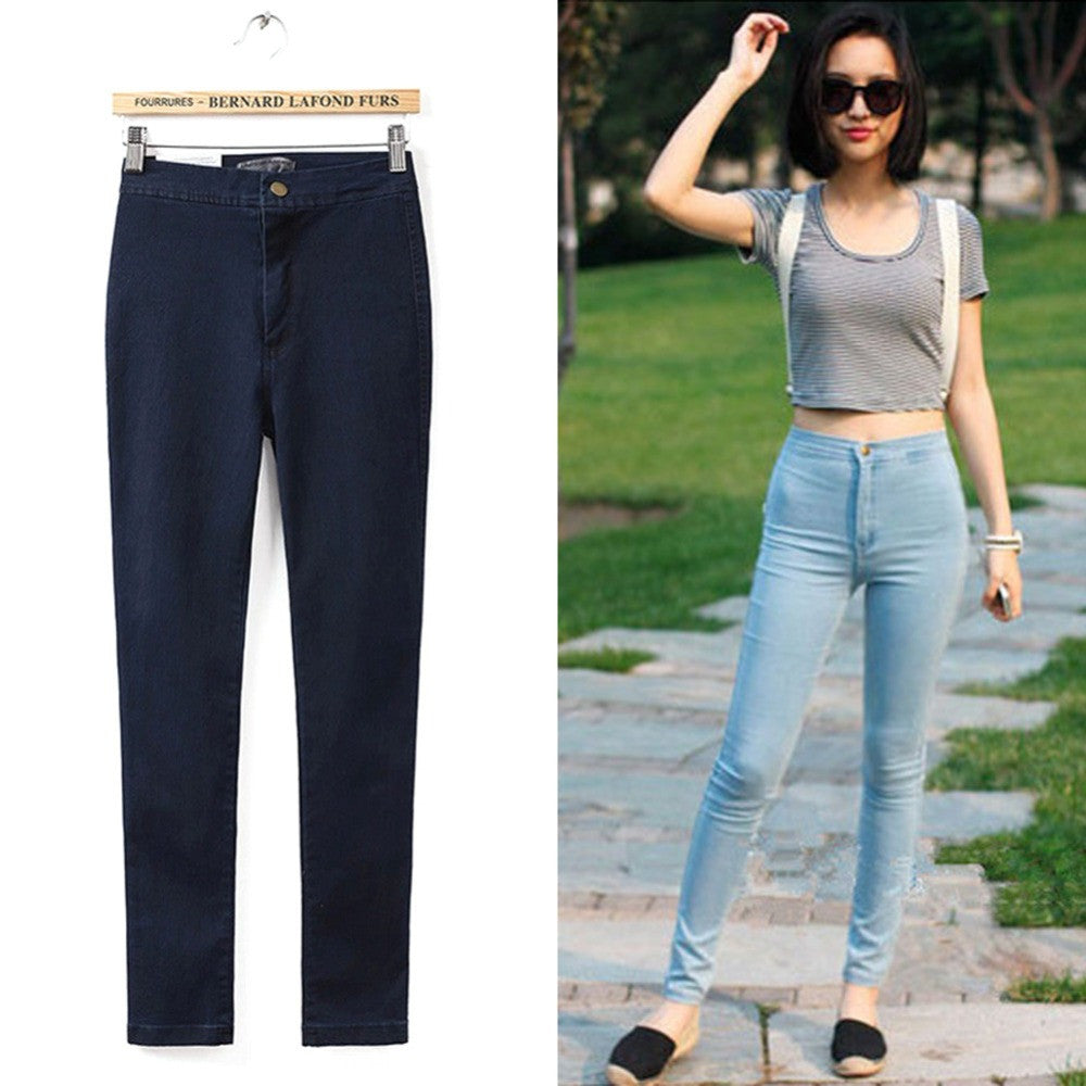 Skinny Stretch Denim Jeans for Women