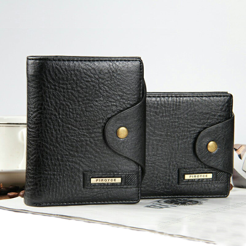 Genuine Leather Men's Wallet & Card Holder