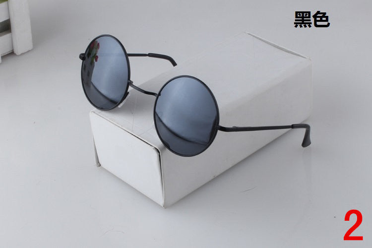 5 Style Fashion Round Brown Black Sunglasses Unisex