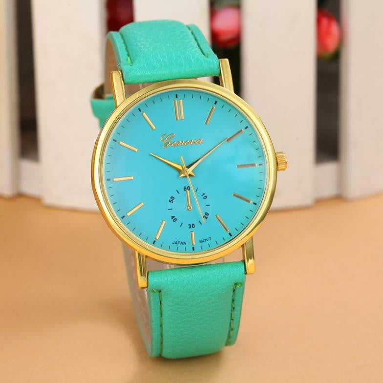 7 Colors Dress Wrist Unisex Quartz Watches ww-d wm-q