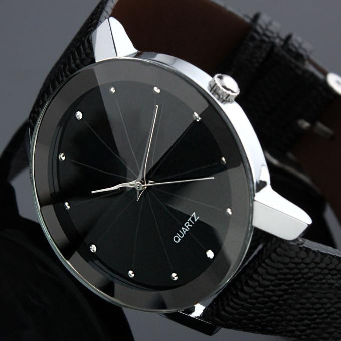 Luxury Military Dial Leather Band Watch ww-d ww-b wm-q