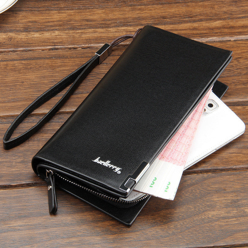 Vintage Business Men's Wallets Long Design