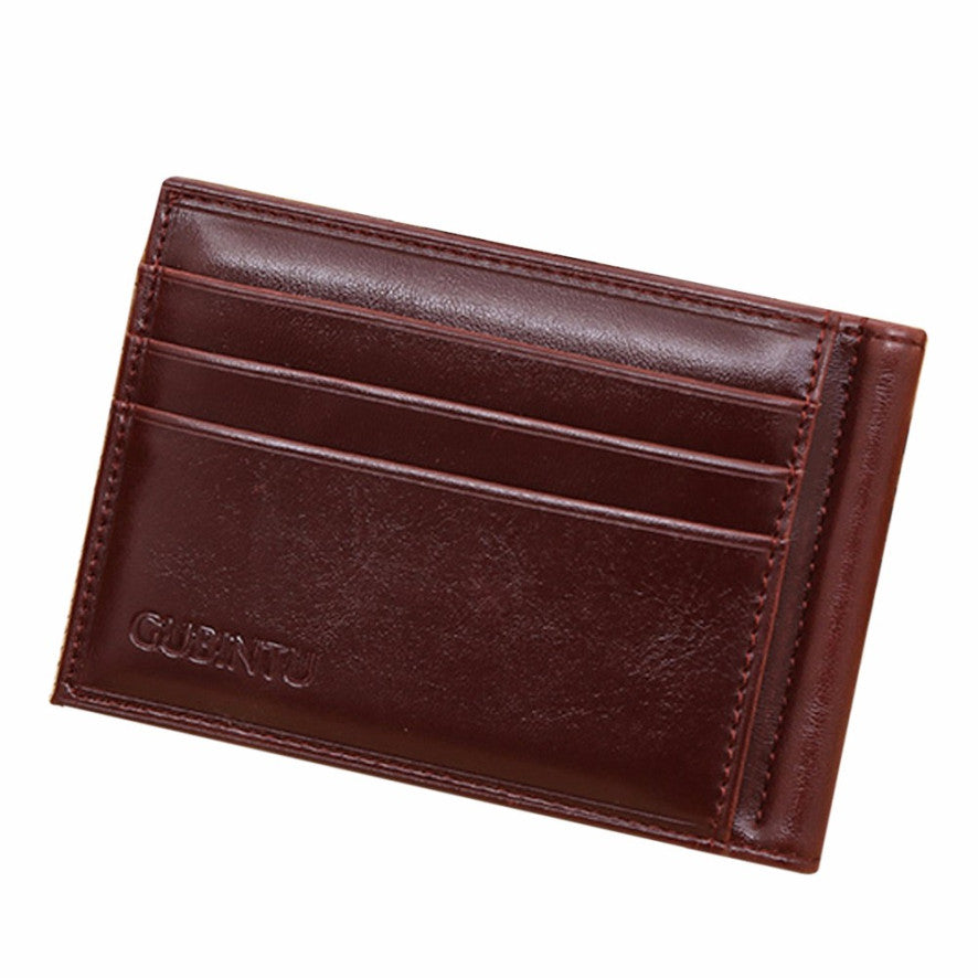 Hot Sale Men's Wallet Solid Thin Money Clip