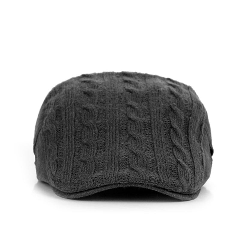 Baggy Crochet Visor Brim Oversized Knit Unisex Hat