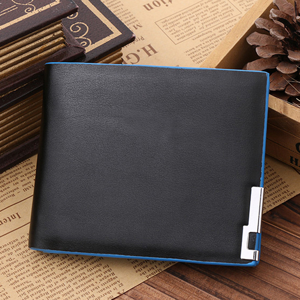Business Style Genuine Leather Men's Wallet & Ultra Thin Card Holder