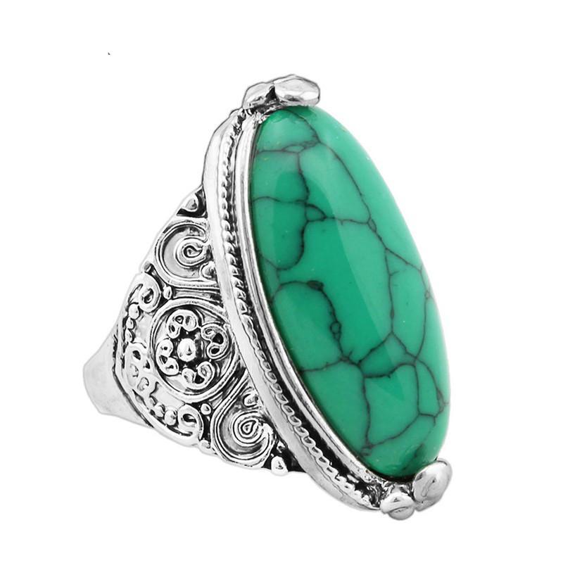 Vintage Look Tibetan Antique Silver Plated Unisex Ring