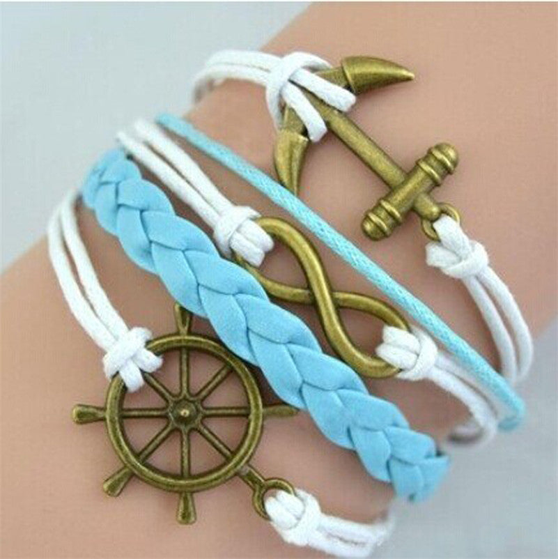 Handmade Anchor Bracelets Mj-