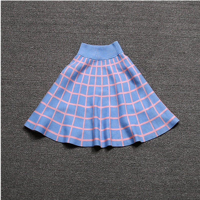 Long Sleeve w-Sweater Skirt Suits for Women 2pcs Set