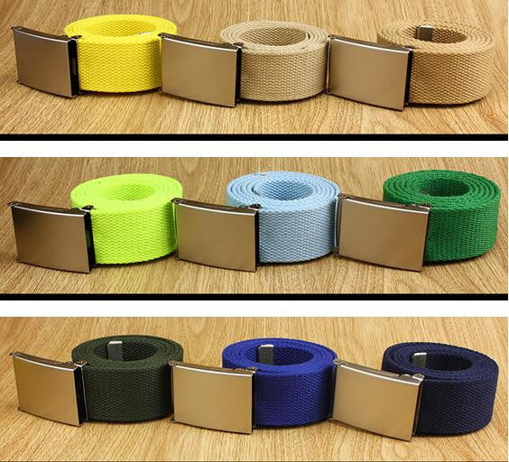 Solid Candy Color Unisex Belts 14 Colors