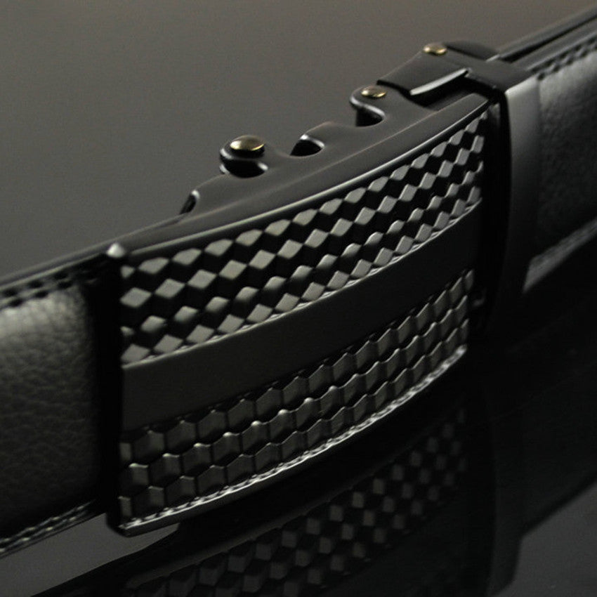 Automatic New Designer Buckle Leather Belt For Men