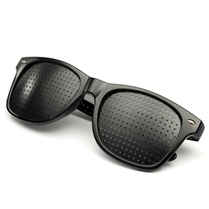 Anti-myopia Pinhole Sunglasses Unisex Exercise Eyesight Improve Natural Healing Vision Care Eyeglasses