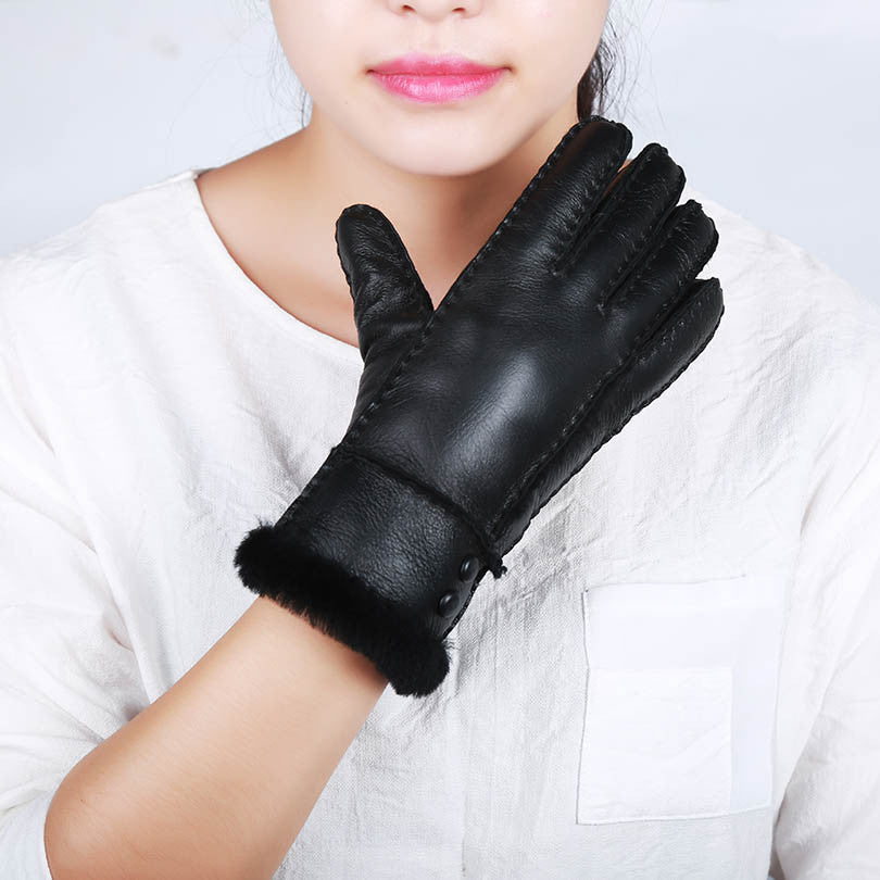 Real Fur Gloves for Women