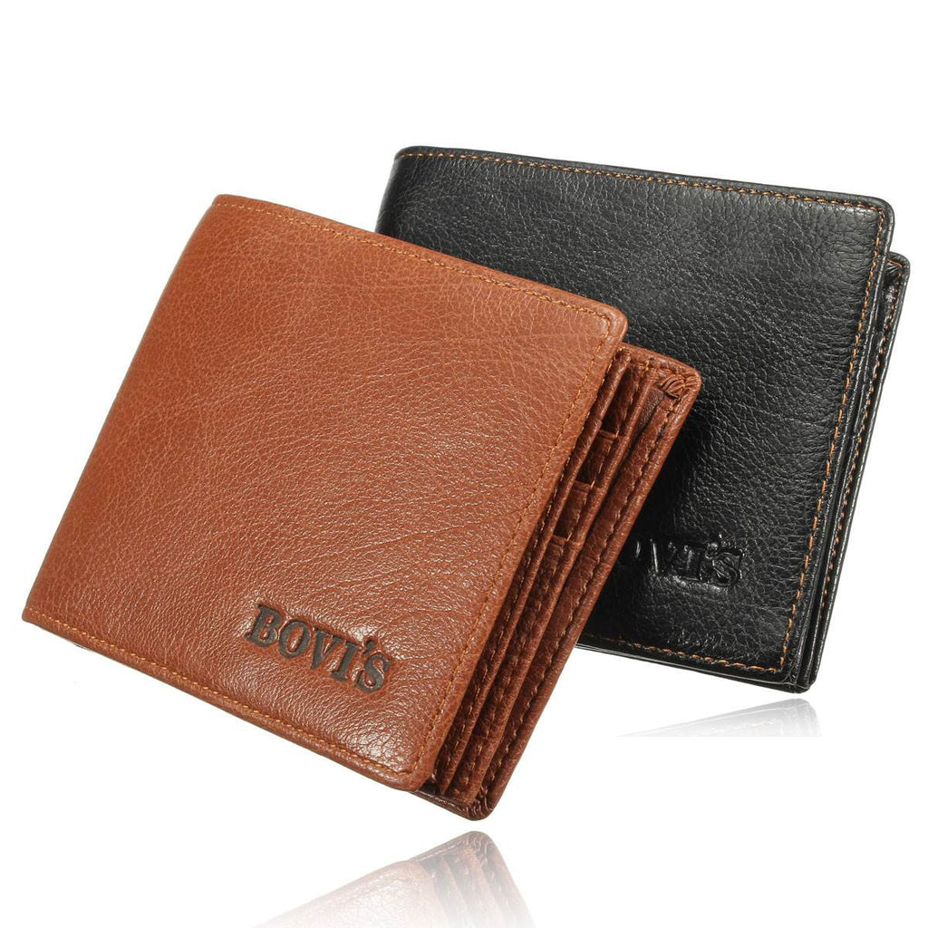 Leather Men's Wallet With Card Holders