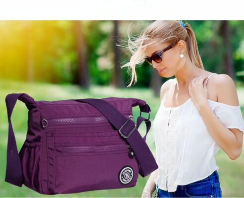 Nylon Crossbody Waterproof Bag bws