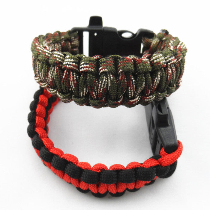 Hiking Survival Parachute Cord Bracelets mj-