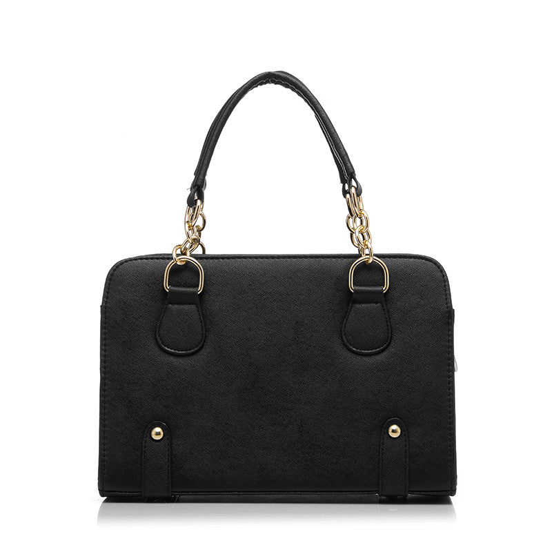 Satchel Leather Evening Tote Bag bws