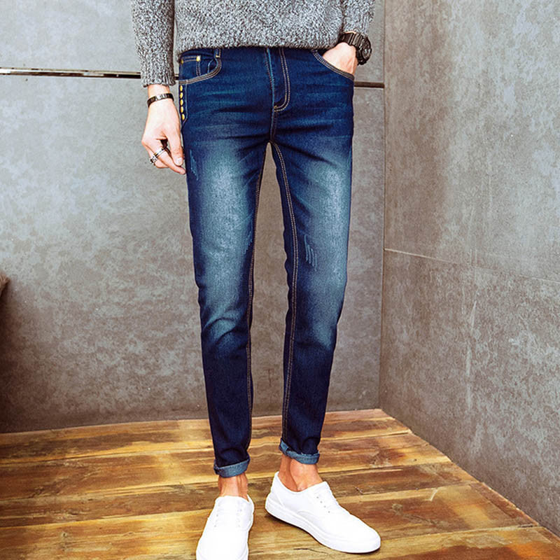 Autumn Hip Hop Skinny Jeans for Men