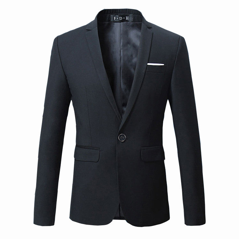 Formal Slim Fit Solid Color Men's Suits
