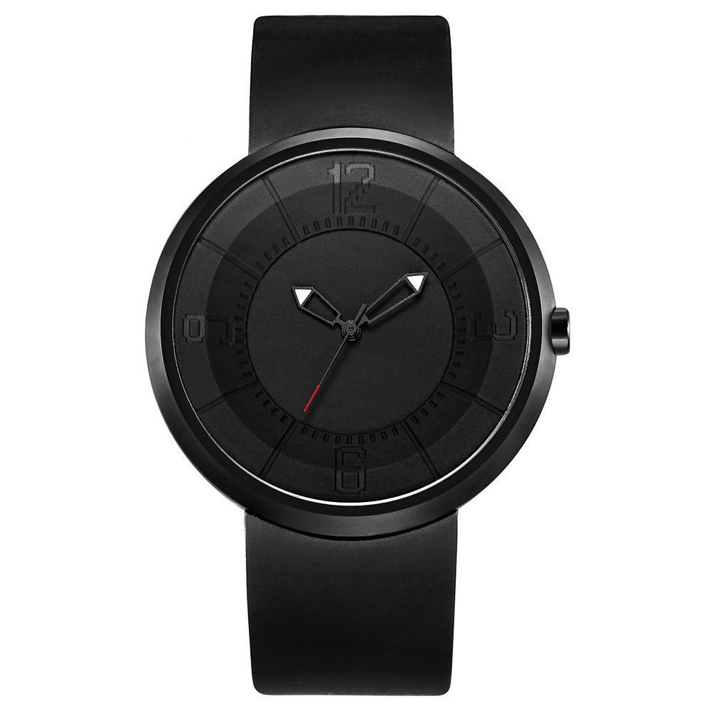 Futuristic Black Waterproof Watch ww-b