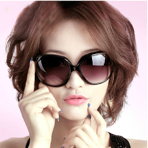 Fashion Retro Oversized Round Sunglasses For Women