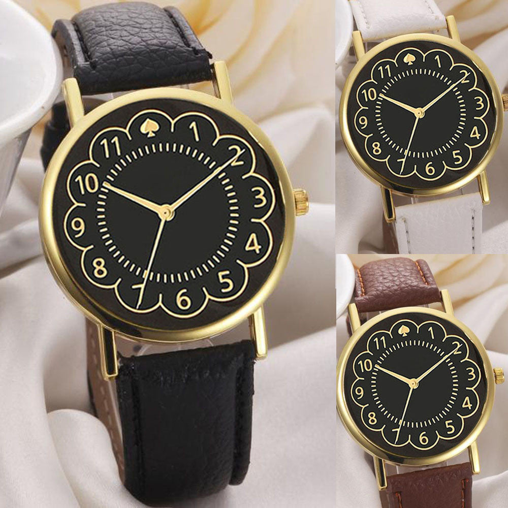 Classic Leather Band Analog Watch ww-d