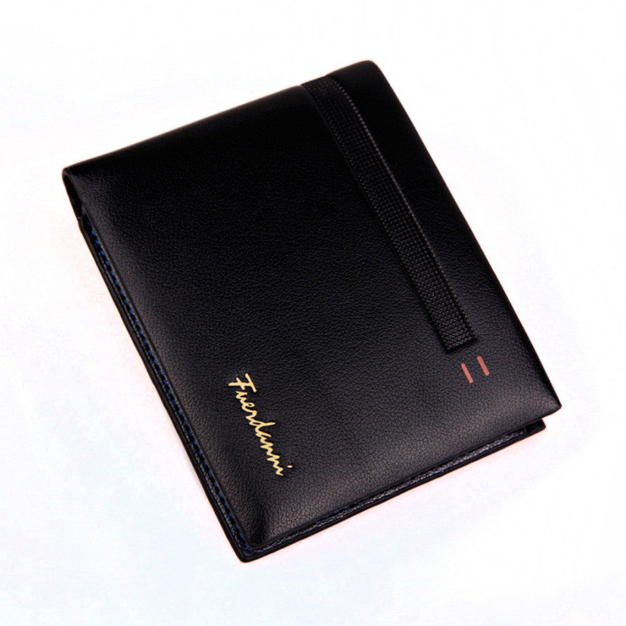 Black Brown Coffee Colors High Quality Leather Men's Wallet