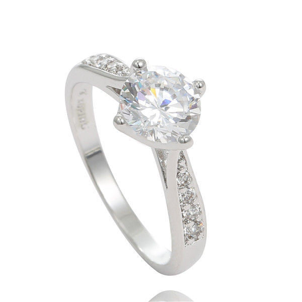 1pc Wedding Ring For Women AAA White Cubic Zirconia