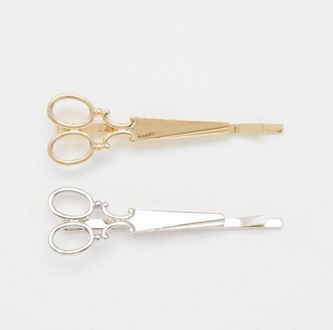 Big Solid Scissors Design HairClips Hairpins