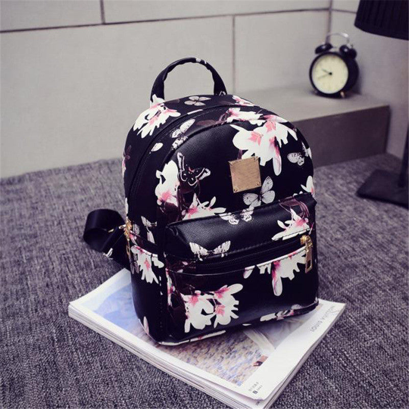 Floral Printing Backpacks bwb