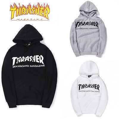 Thrasher Hoodie Streetwear Sweatshirts