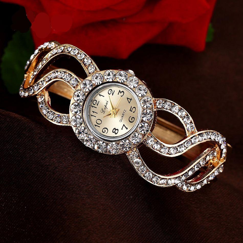 Crystal Vintage Bracelet Classic Ladies Watches ww-b