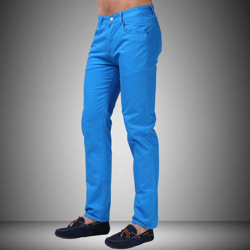 Straight Casual Fashion Design Jeans for Men