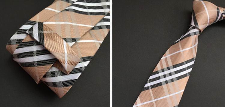 Classic Checked Business Ties for Men